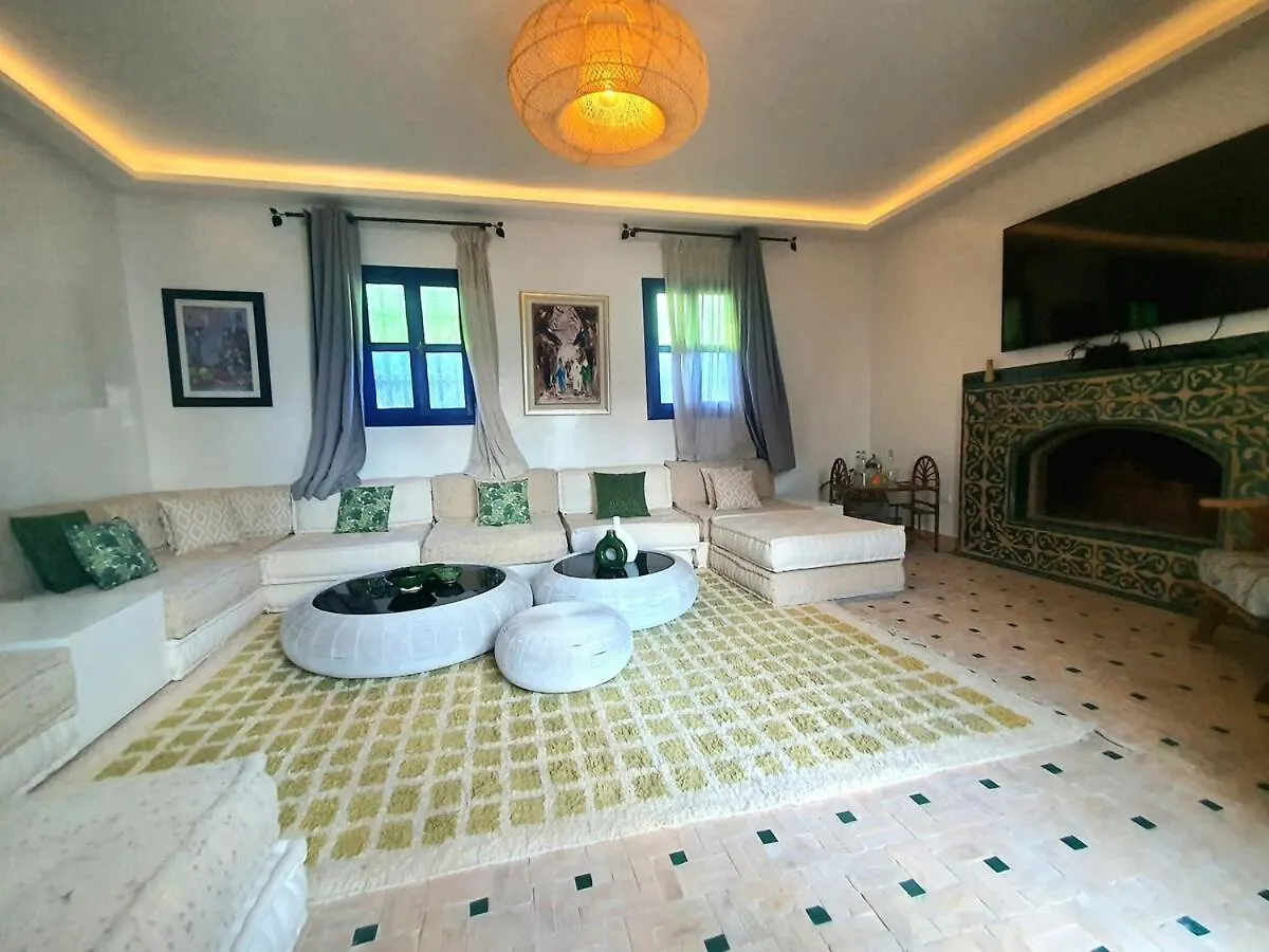 Family Villa Pool Sauna And Hammam Marakéš Maroko